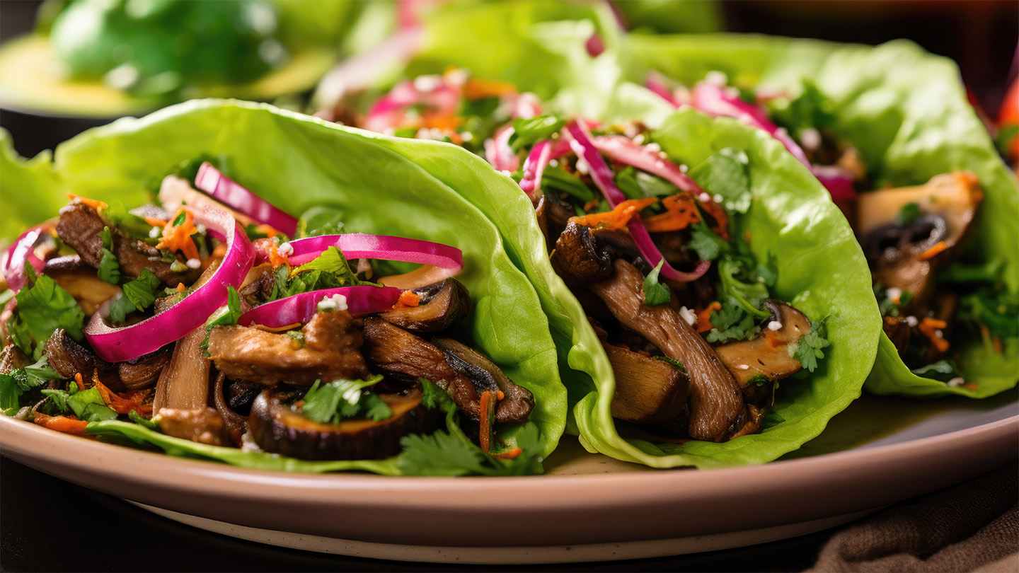 Skirt Steak “Tacos” With Chimichurri Sauce