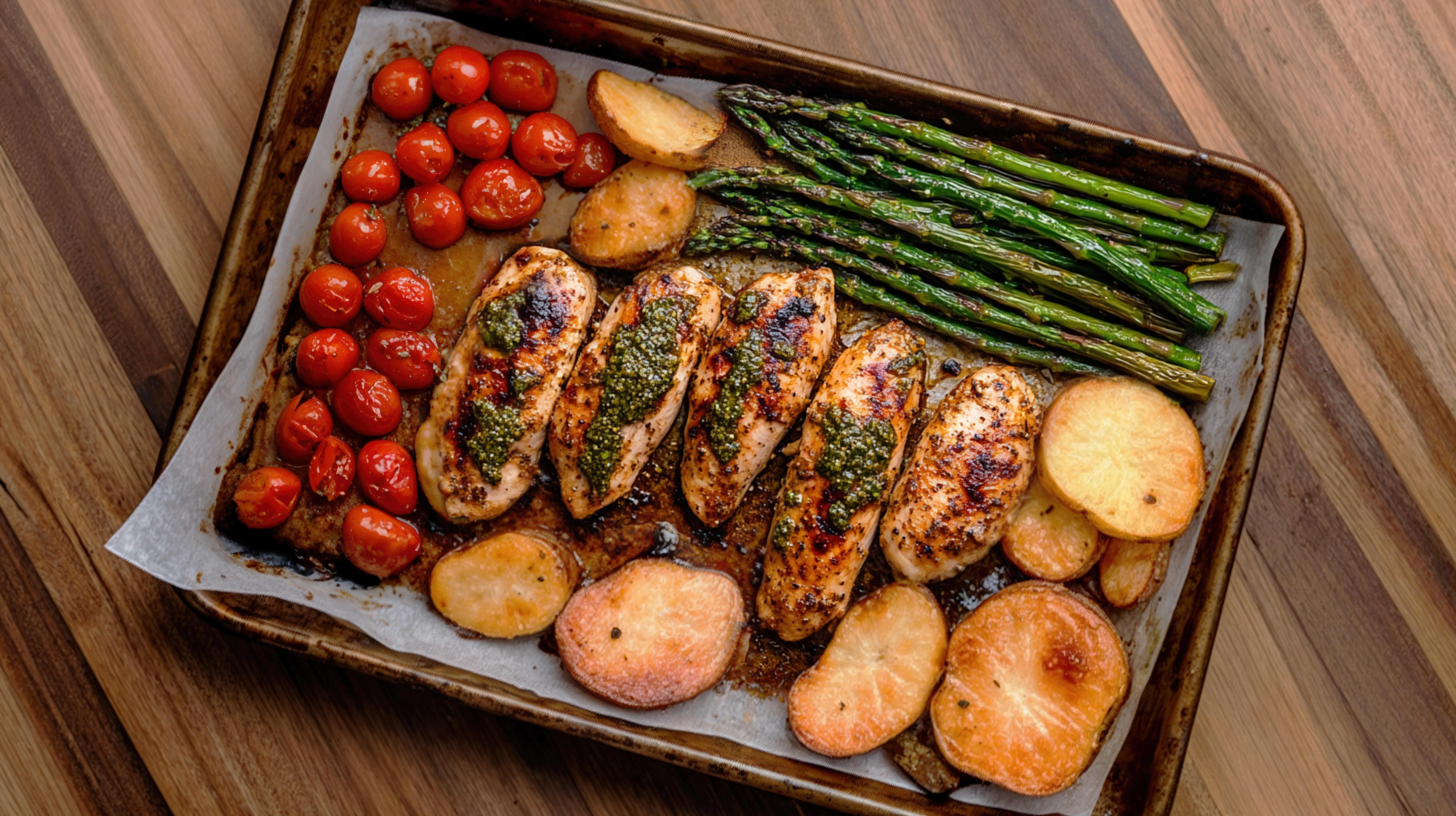 Sheet Pan Chicken and Veggies